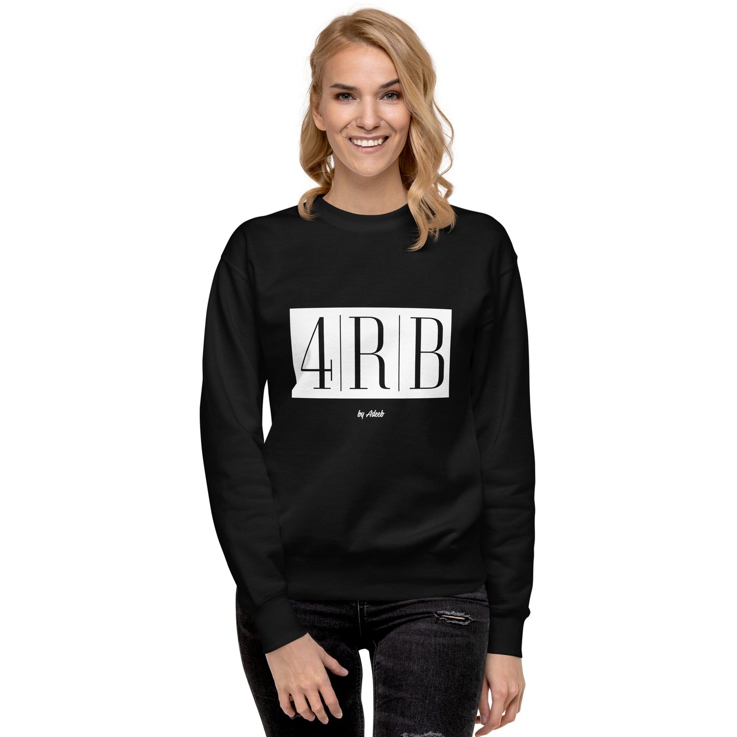 Classic Adult Crewneck - White Logo