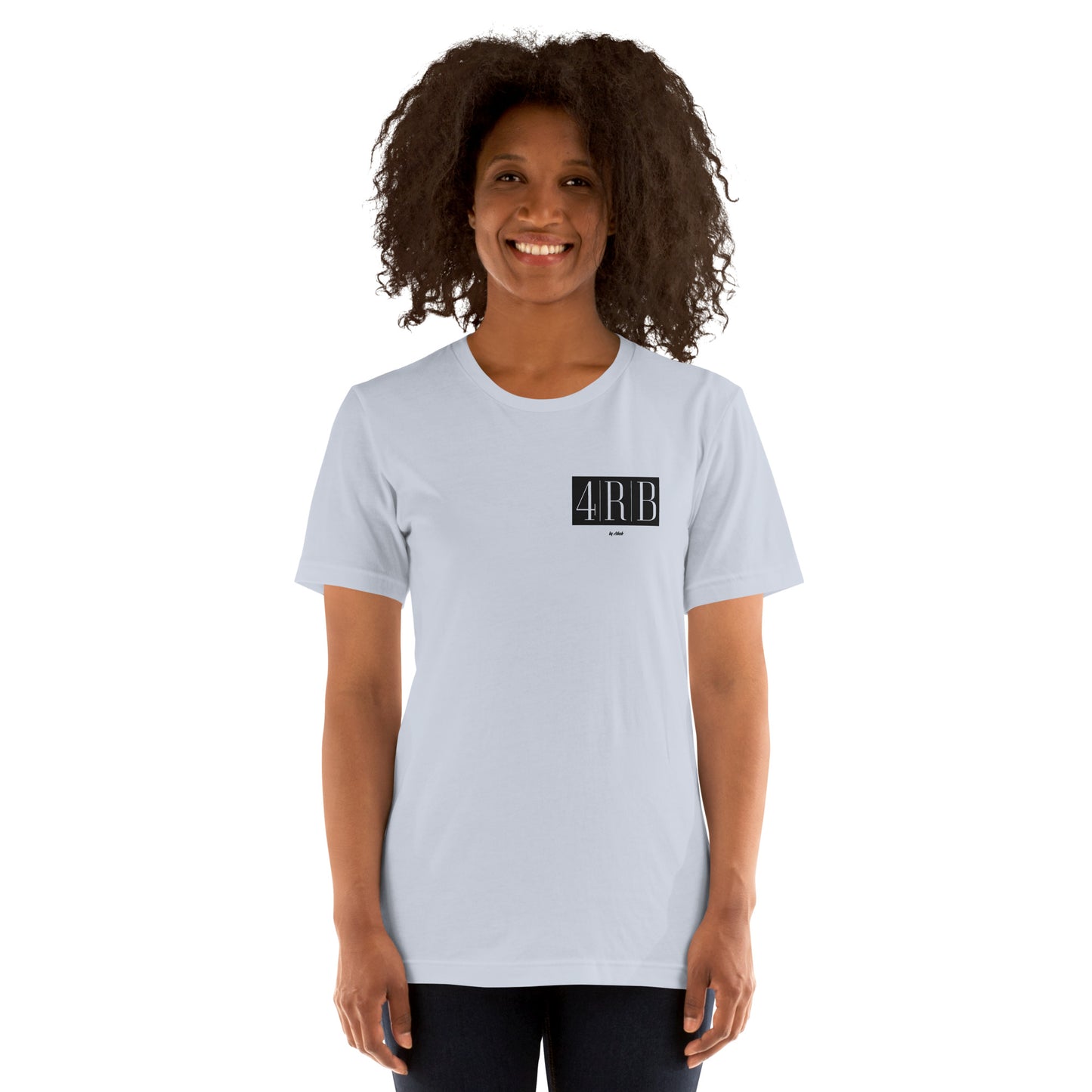 Adult Lightweight Tee - Small Black Logo