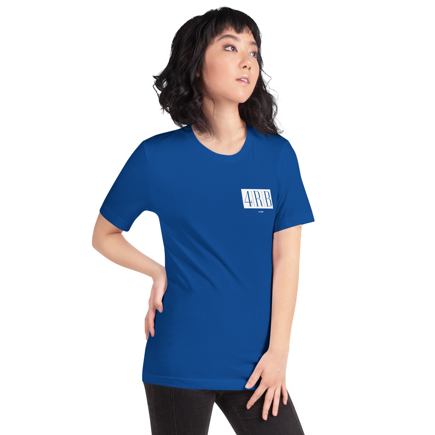 Adult Lightweight Tee - Small White Logo