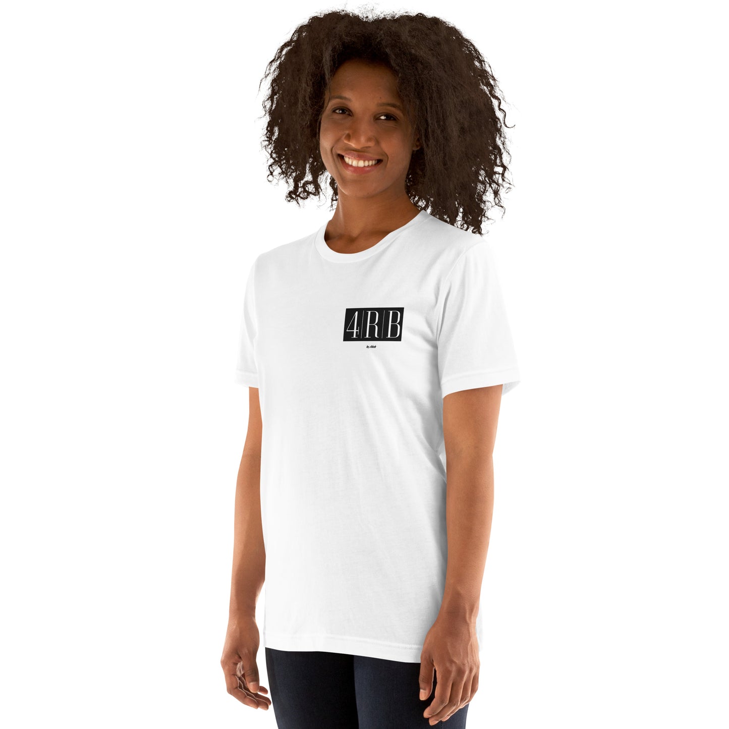 Adult Lightweight Tee - Small Black Logo