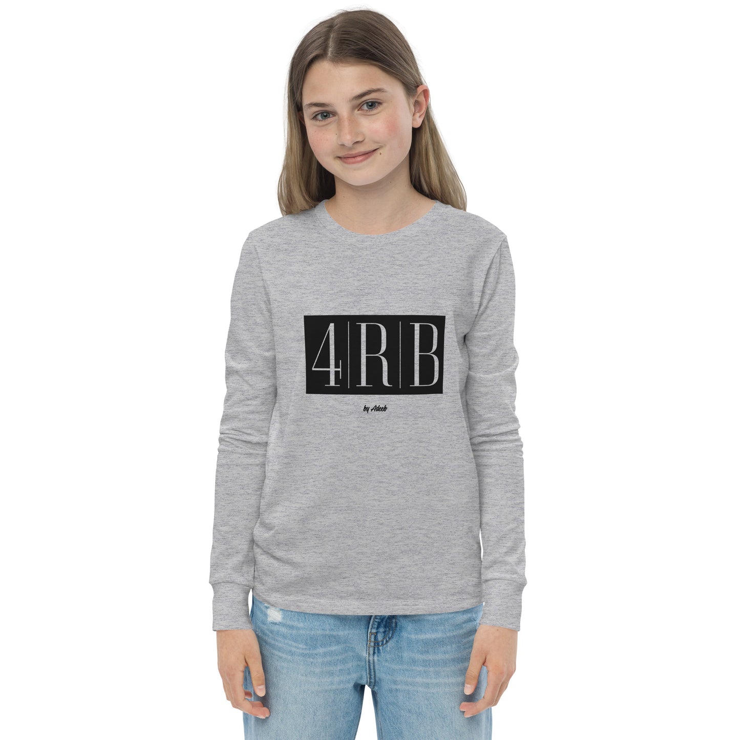 Youth Classic Long Sleeve Tee - Black Logo