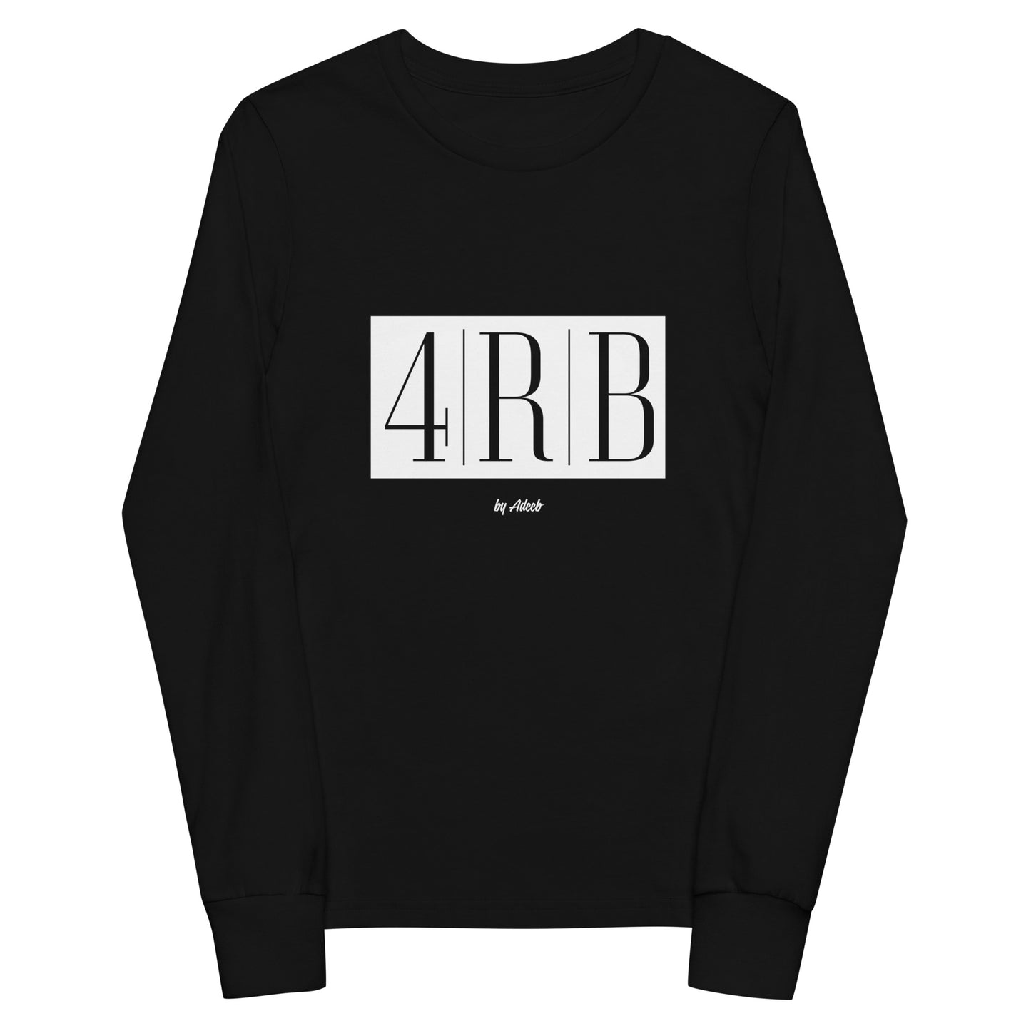 Youth Classic Long Sleeve Tee - White Logo
