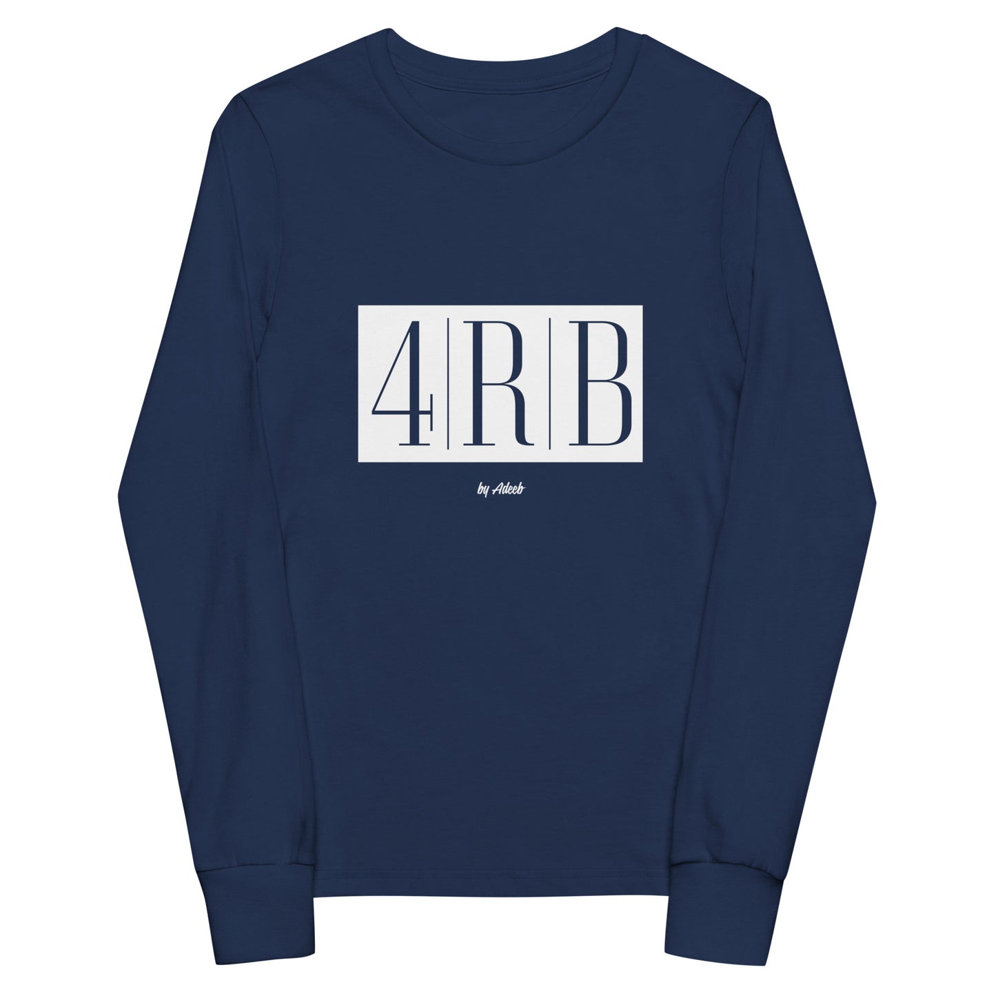 Youth Classic Long Sleeve Tee - White Logo