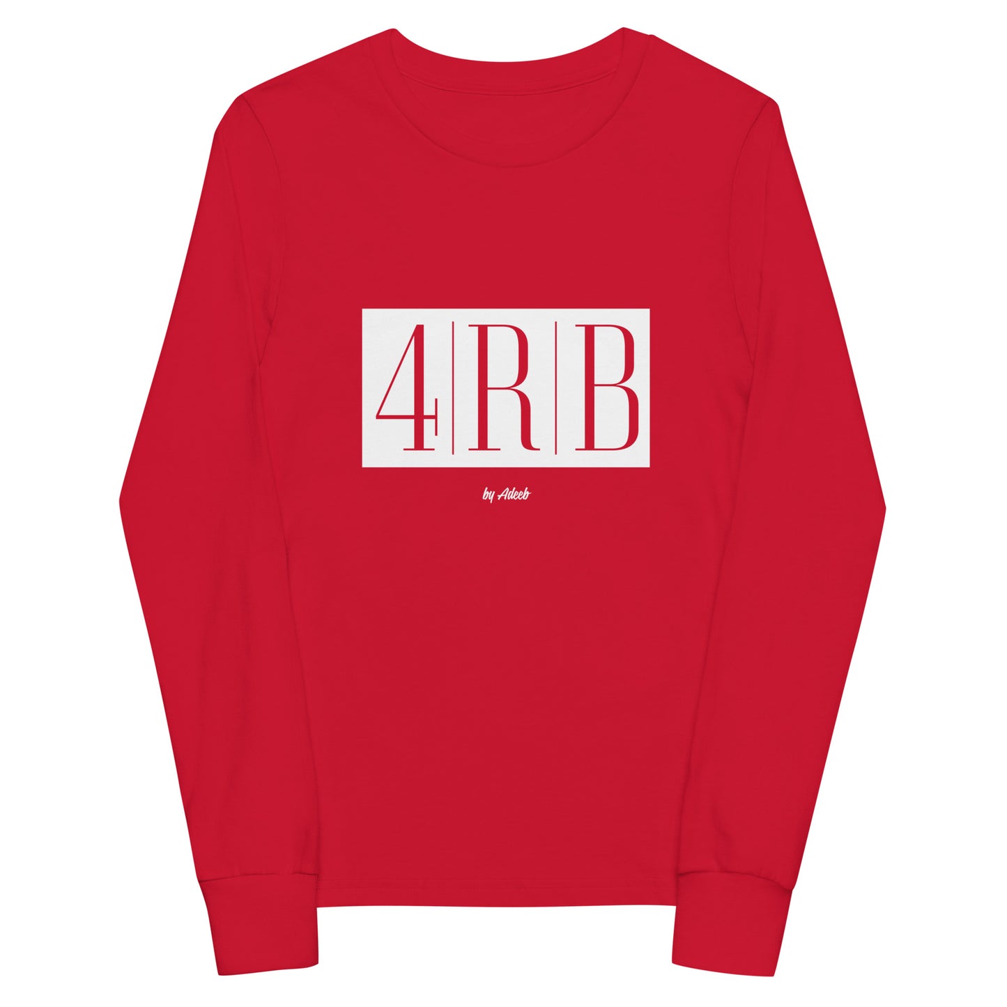 Youth Classic Long Sleeve Tee - White Logo